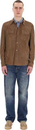 Salvatore Santoro Superlight Suede Overshirt