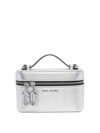 Marc Jacobs silver scene vanity bag