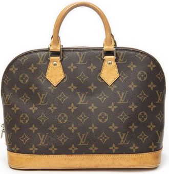 Louis Vuitton Pre-owned Womens Alma PM Handbag - Brown - One Size