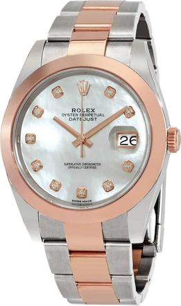 Rolex Datejust 41 Automatic Chronometer Diamond Mens Watch 126301MDO