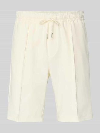 Antony Morato Regular Fit Shorts mit Tunnelzug in Offwhite, Gr&ouml;&szlig;e XXL