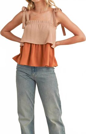 Wishlist Lainey Tank Top In Beige