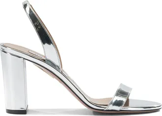 Aquazzura So Nude Block 85 mm Absatzsandalen