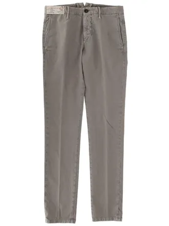 Incotex Straight-Leg Cotton-Blend Logo Jeans
