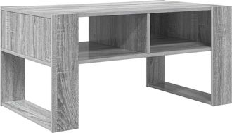 vidaXL Mesa De Caf&eacute; Sonoma Gris 92 X 53 X 45 Cm Madera De Ingenier&iacute;a Vidaxl