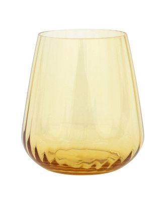 Vietri Vietri Francesca Amber Double Old Fashioned With $4 Credit