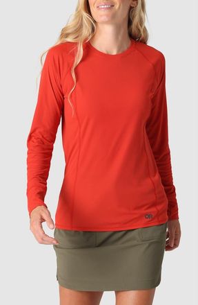 Outdoor Research Echo Performance Long Sleeve T-Shirt in Cardinal at Nordstrom, Size Xx-Small