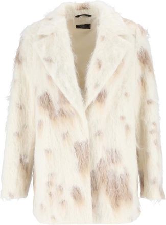 PESERICO Abrigo - Jackets - Mujer - Blanco - S