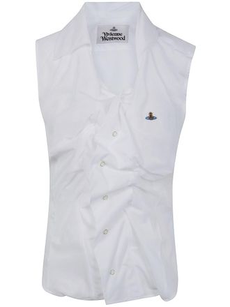 Vivienne Westwood Short Sleeves Drunken Shirt Clothing