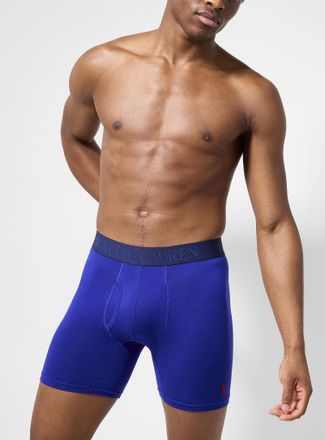 Polo Ralph Lauren Mens 6 colourful stretch boxer brief Cotton and modal