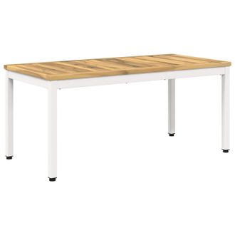 vidaXL Mesa De Centro Blanco 50 X 100,5 X 45 Cm Vidaxl