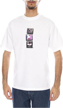 Vans T-Shirts - Heren - T-shirts - Wit - L - Katoen - Tops