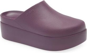 Crocs Dylan Platform Clog in Plush Plum at Nordstrom, Size 10