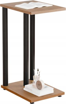 OEM Mesita Auxiliar Doble, Mesa Auxiliar Tipo Loft Para La Sala De Estar