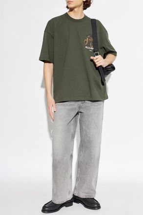 AllSaints T-shirt Reticulate, Mens, Green