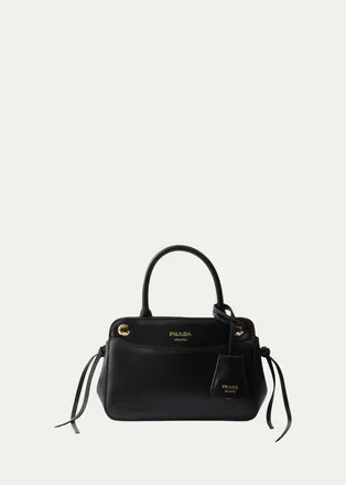 Prada Carry Mini Leather Top-Handle Bag
