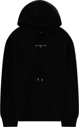 Maison Kitsun&eacute; Drawstring Kangaroo Organic Hoodie