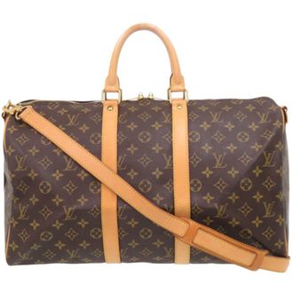 Louis Vuitton Brown Monogram Monogram Boston Bag (Pre-Owned)