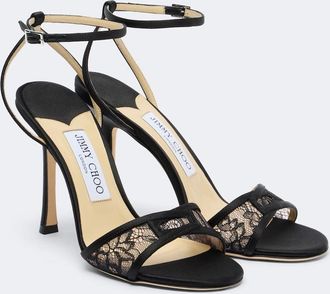 Jimmy Choo London Leo lace sandals