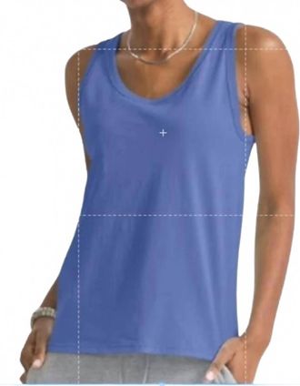 Hanes Womens Sleeveless Tank Tops - Set Of 4 In Blue Navy Black Purple