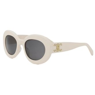 Celine Triomphe Cl40312U 25A Sunglasses - male - CELINE - Sunglasses - Beige - 53 MM - Accessories