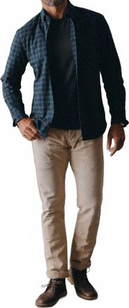 Taylor Stitch The Jack Button Down Shirt In Blackwatch Plaid
