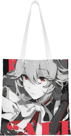 Generic 40.6 X 38.0 cm Canvas Totes Hand Shopping Bag With All Roles Print Zenless Zone Zero Impression For Daily Shopping Shoulder Bag