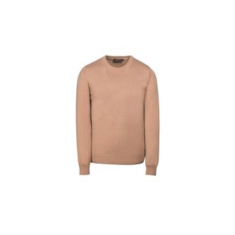Moorer Cashmere Knitwear, male, Brown, Size: 2XL Orvieto-Ws5