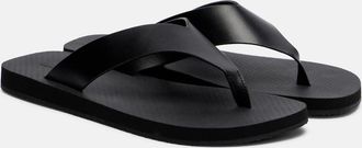 The Row Sandalias Dune de piel