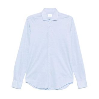Xacus Heren, Overhemden, Blauw, Maat: XL Piqu&eacute;