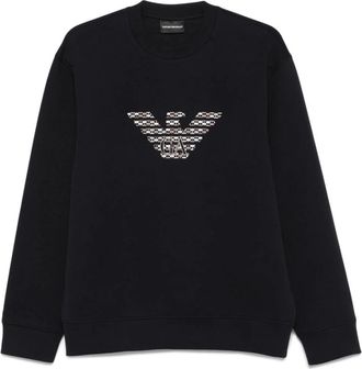 Emporio Armani Stijlvolle Sweatshirt Af 10013 Em 002906 Mb 369 - Heren - Sweatshirts - Blauw - XL - Hoodies & sweatvesten