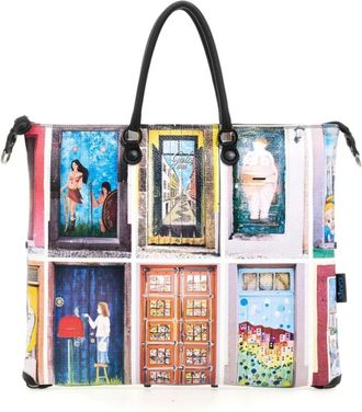 Gabs Convertible Leren Shopper Tote Tas - Dames - Shoppers - Veelkleurig - ONE Size - Leer - Tassen