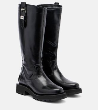 Ganni Studs knee-high boots