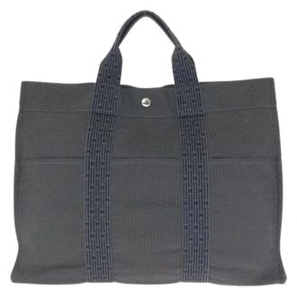 Herm&egrave;s Pre-owned Borsa Herline MM Grigio - - Pre-owned - Donna - Grigio - ONE SIZE