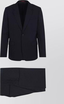 Gucci gg logo suit buttoned cuffs