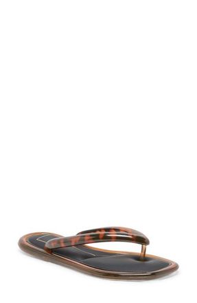 Dolce Vita Jozey Flip Flop in Tortoise Jelly at Nordstrom, Size 11