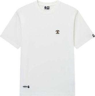 Fingercroxx T-shirt con applicazione - Bianco