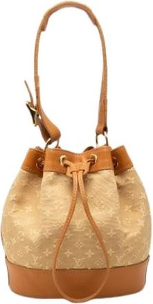 Louis Vuitton Pre-owned Noelie Bucket Bag - Dames - Vintage Tas - Beige - ONE Size - Vintage