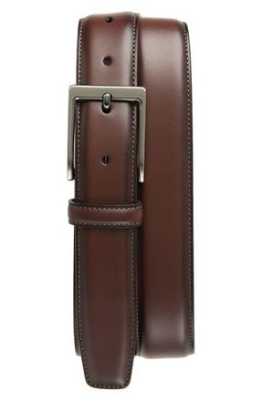 Original Penguin Leather Belt in Brn at Nordstrom, Size 36
