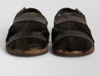 Dolce & Gabbana leather sandals
