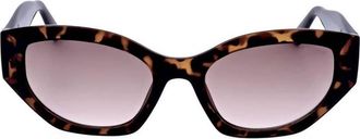 Guess Brown Gradient Cat Eye Ladies Sunglasses GF6164 52F 54