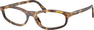 Miu Miu Glasses, unisex, Multicolor, Size: 54 MM 0MU 01Zv Frame