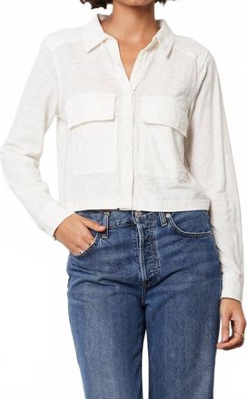 bobi Utility Shirt In White