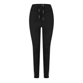 Karrimor Hardloopleggings met logo voor dames (Zwart)
