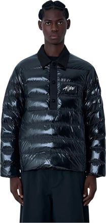 Moncler Padded Vardar Shirt Jacket - Heren - Gewatteerde jassen - Zwart - XL - Jassen