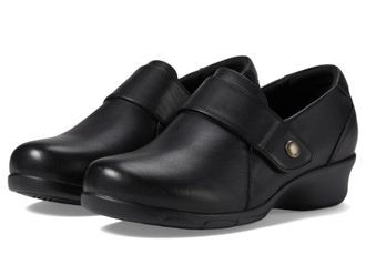 Prop&eacute;t Propet Wallis WCA113L Clogs Womens Black Leather Casual Shoes ZOGG3320