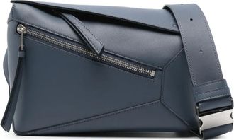 Loewe Borsa Puzzle in pelle - Blu