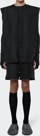 Rains Unisex Versatile Liner Vest In Black