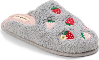 Dearfoams Womens Valentines Day Scuff Slipper
