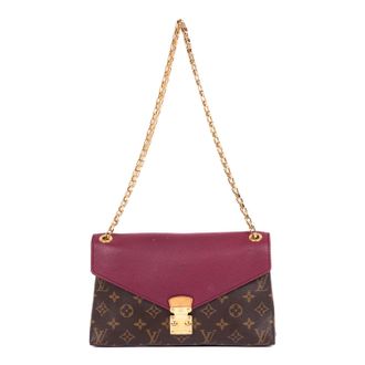 Louis Vuitton Pre-owned Womens Pallas PM Shoulder Bag - Brown - One Size